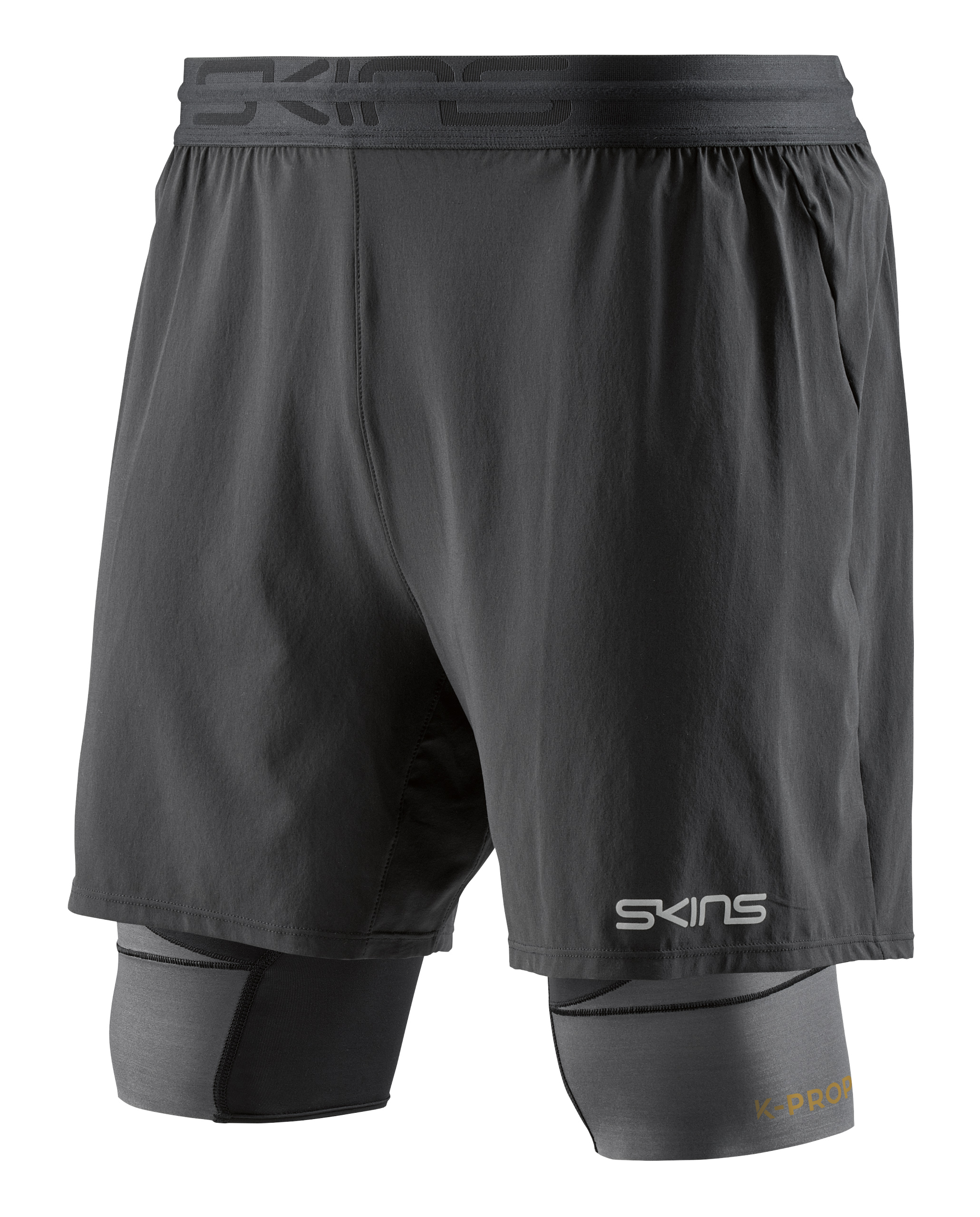 skins 2 in 1 compression shorts