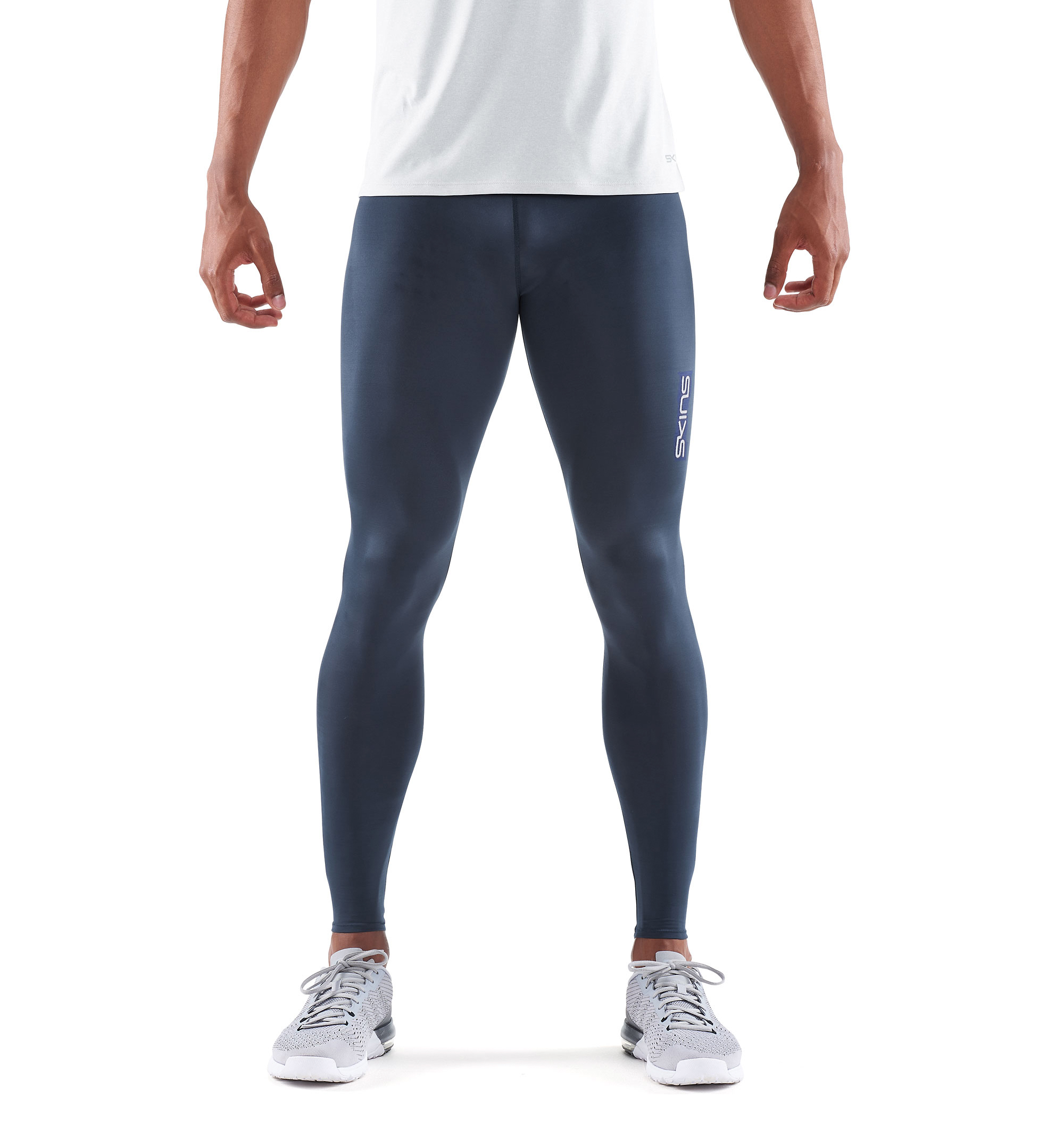 DNAmic PRIMARY Long Tights Navy Blue Compression Tights SKINS