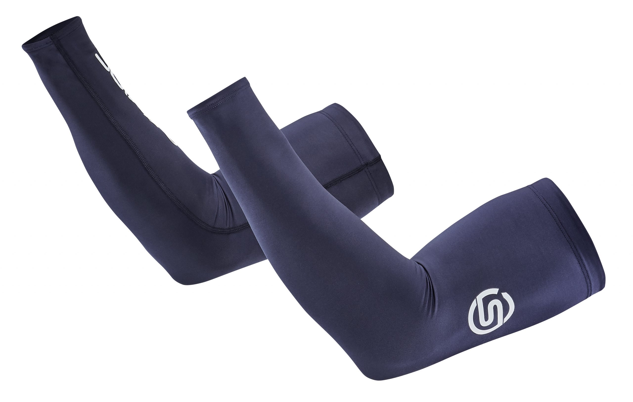 SERIES1 Unisex Arm Sleeves Navy Blue Compression Sportswear SKINS Australia