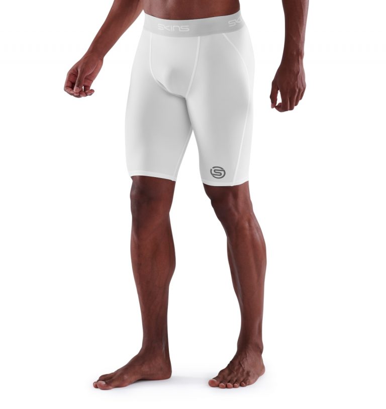 nike white compression tights