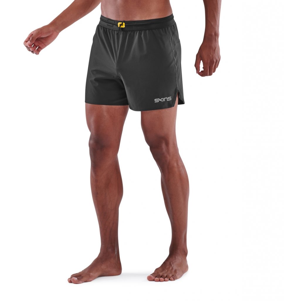 Men's SERIES3 Run Shorts Black Compression Bottoms SKINS US