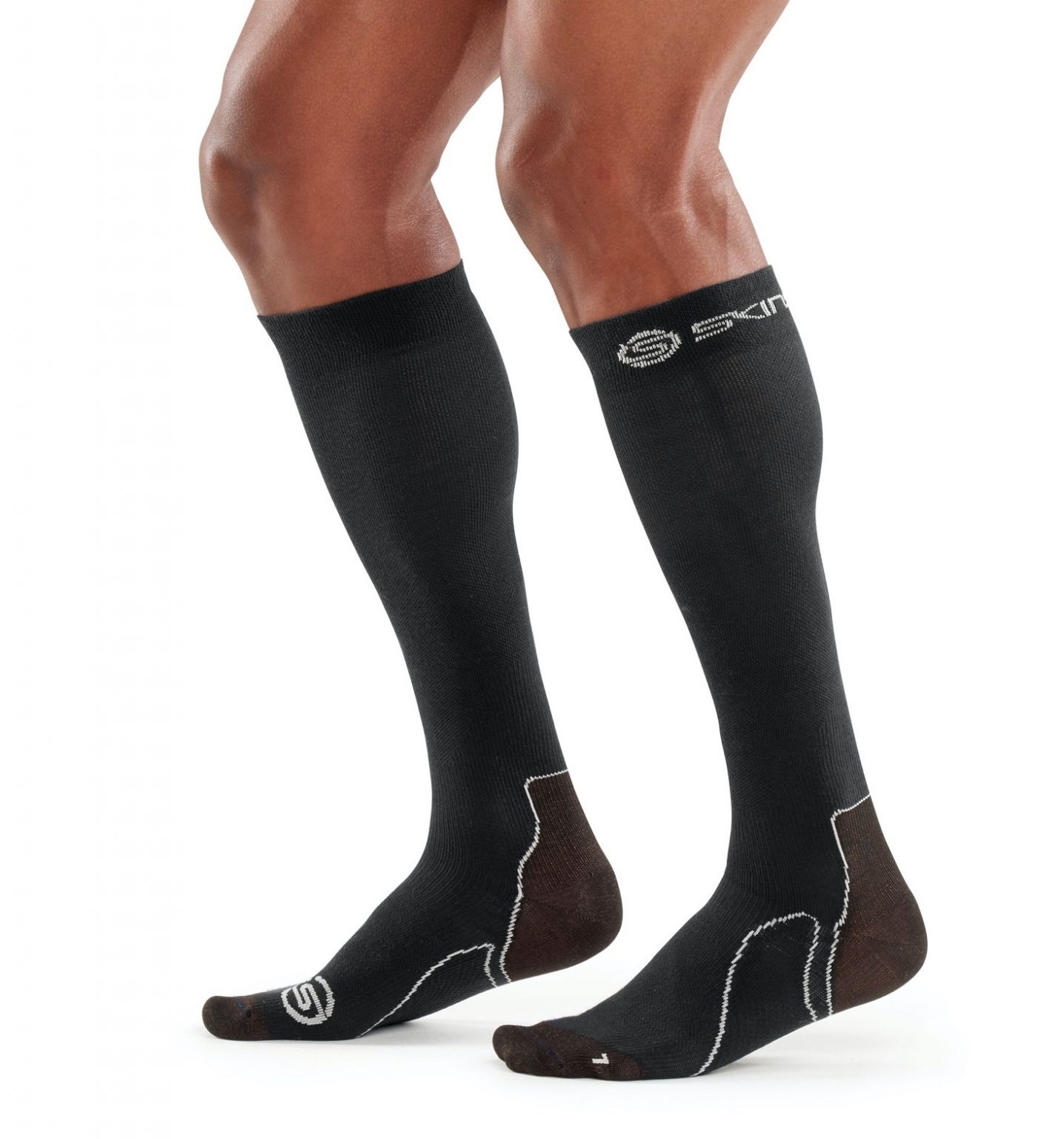 Recovery Compression Socks Black Compression Essentials SKINS UK