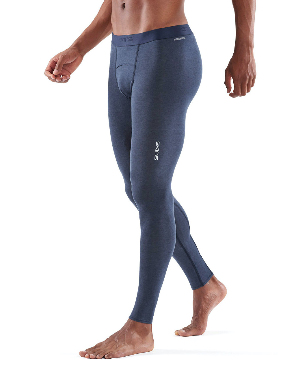 DNAmic SLEEP RECOVERY Long Tights Navy Blue/Marle Compression