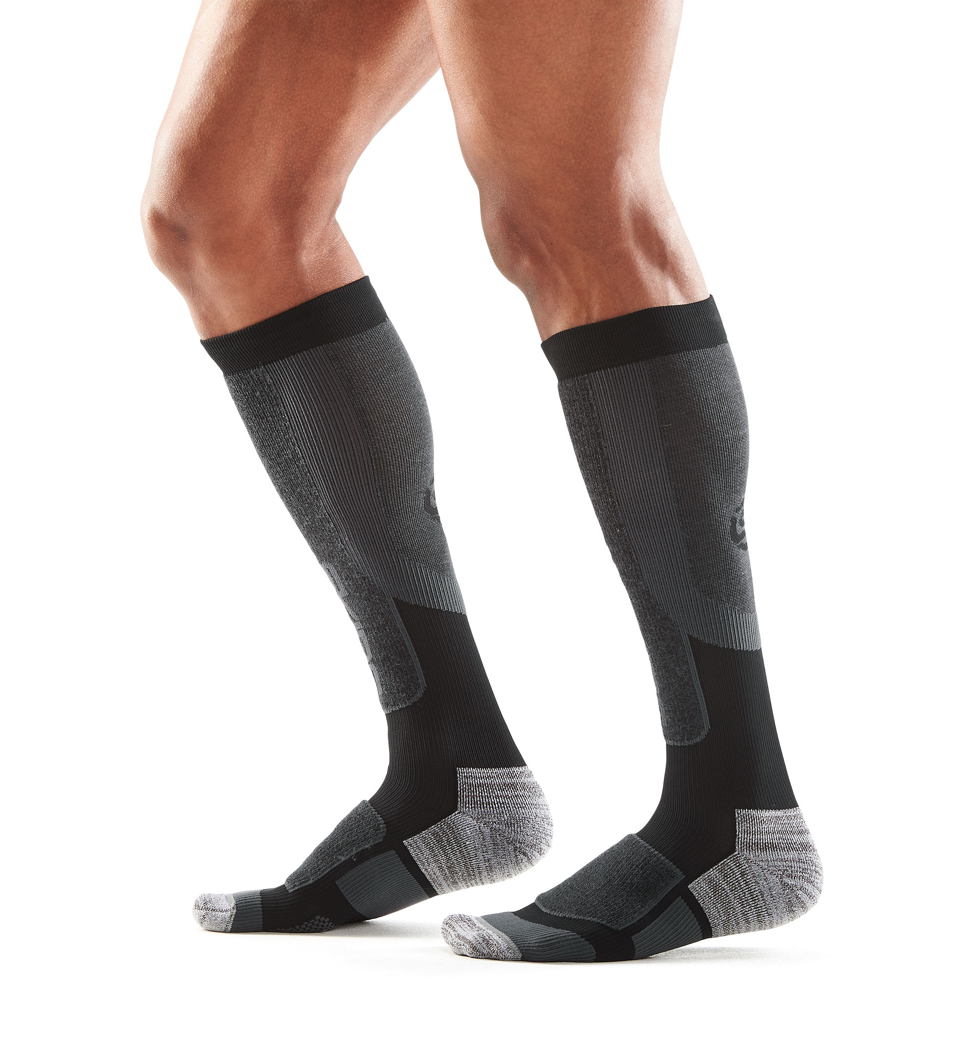 Active Thermal Compression Socks Black/Pewter Compression