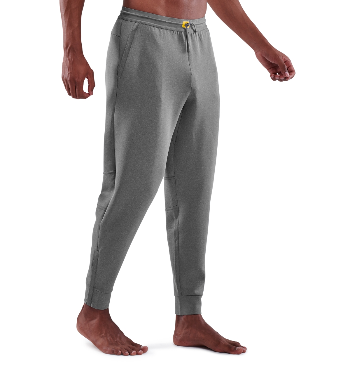 SERIES3 Men's Warm Up Pants Charcoal Marl Compression Bottoms
